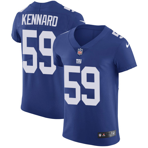 Nike Giants #59 Devon Kennard Royal Blue Team Color Men's Stitched NFL Vapor Untouchable Elite Jersey - Click Image to Close